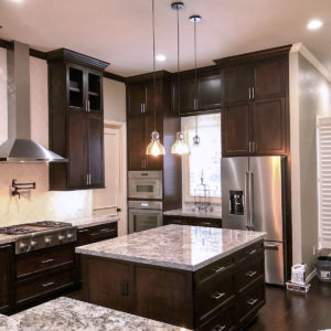 Kitchen countertops and appliances